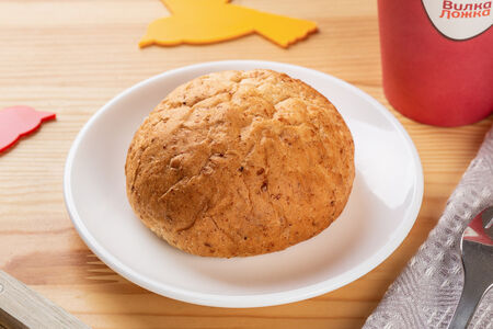 Булочка овсяная с отрубями