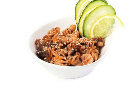 Салат Осьминожки