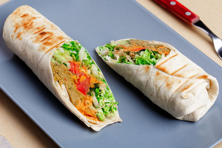 Фалафель с хумусом