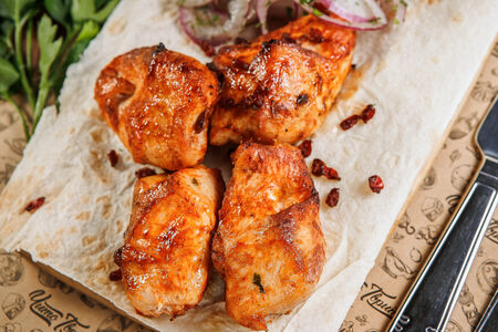 Шашлык из курицы