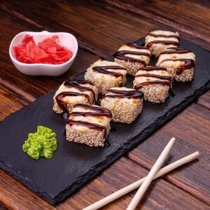 Ролл Запечённая курица терияки