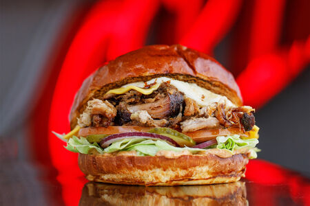 Бургер Pulled Pork