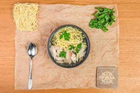 Лапша куриная