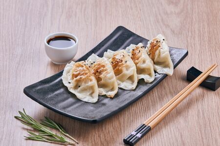 Гёдза с креветкой