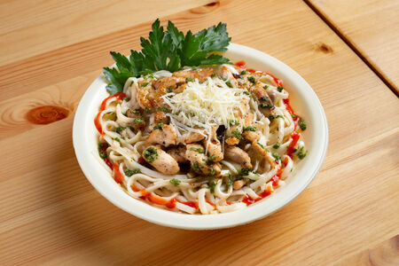 Паста с курицей