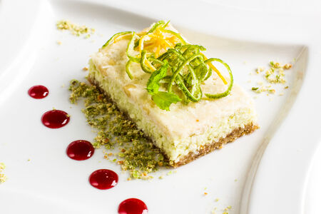 Сыроедное пирожное Освежающий Лайм