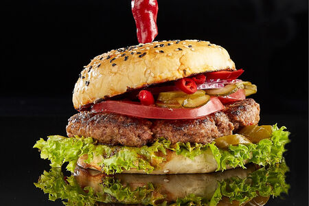 Бургер по-мексикански