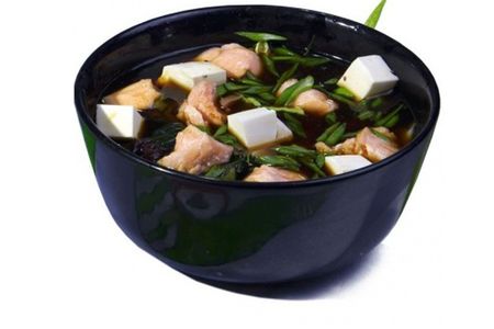 Мисо суп с грибами шиитаки