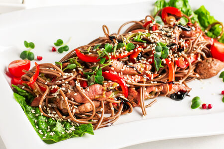 Вок Соба с уткой