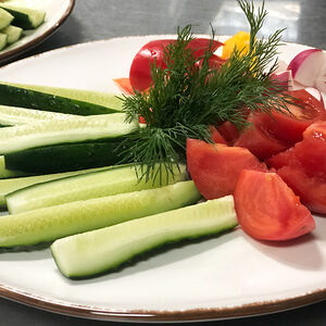 Овощная тарелка