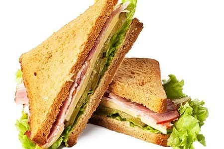 Сэндвич с ветчиной