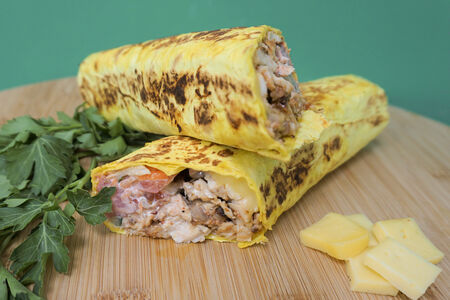 Шаверма сырная в лаваше