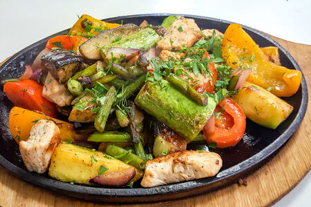 Фахитас с курицей