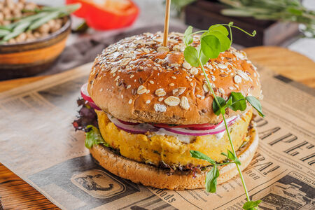 Вегетарианский бургер