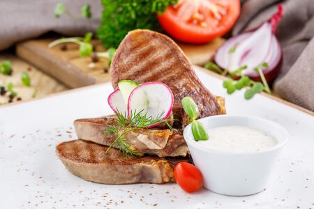 Язык обжаренный