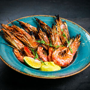 Лангустины гриль