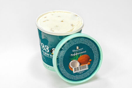 Мороженое Раффаэлино в ведёрке