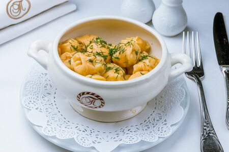 Пельмени с цыпленком