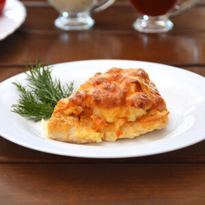 Филе куриное с ананасом и сыром