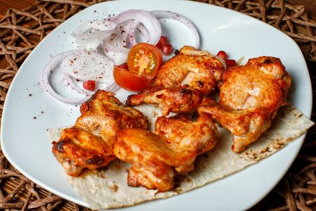 Шашлык из курицы