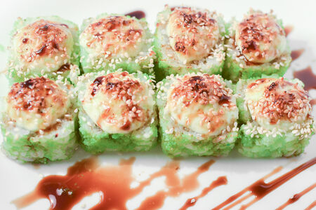 Запеченный ролл Грин Хотто