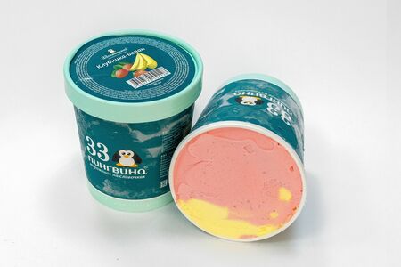 Мороженое Клубника-банан