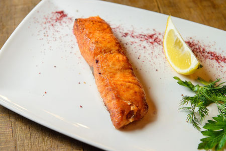 Стейк из семги