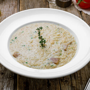 Ризотто с белыми грибами