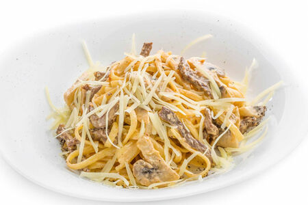 Паста с говядиной