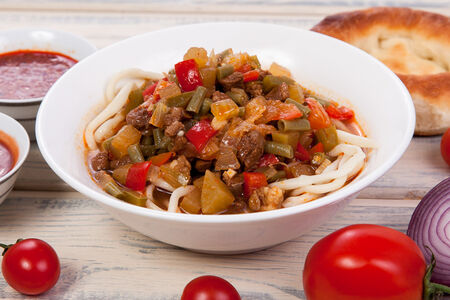 Домашний лагман