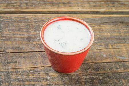 Соус Мацони с чесноком и зеленью