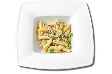 Паста с беконом