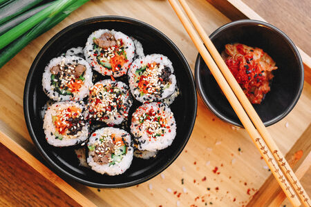 Кимпаб с говядиной