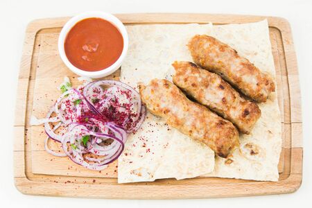 Люля-кебаб из курицы