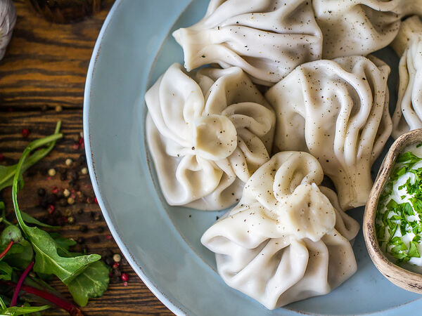 Хинкали и Вино