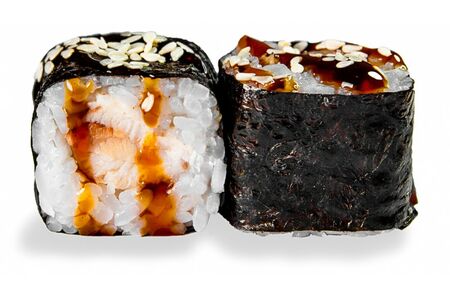 Маки с угрем