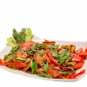 Лапша Wok Удон с курицей