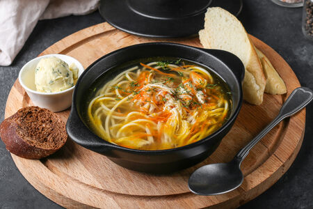 Суп куриный