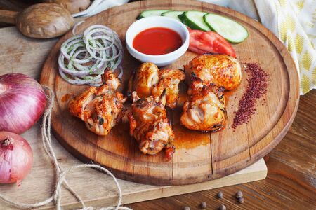 Шашлык из курицы