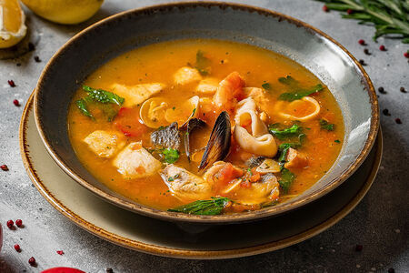 Суп из морепродуктов