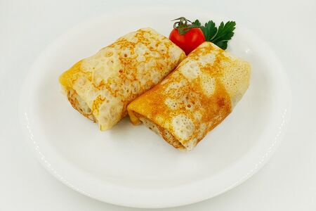 Блинчики с мясом