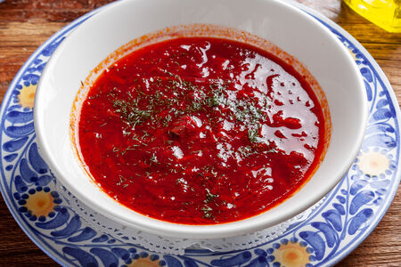 Борщ с говядиной