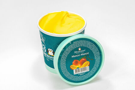 Мороженое Манго-Манго в ведёрке