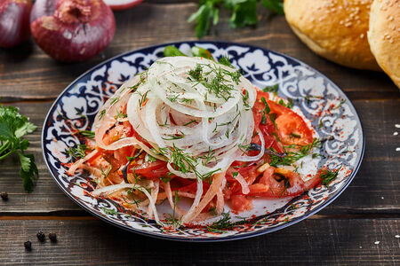 Салат Ачик Чучук с острым перцем