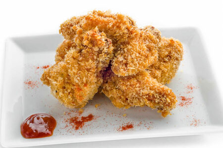 Крылышки в панировке