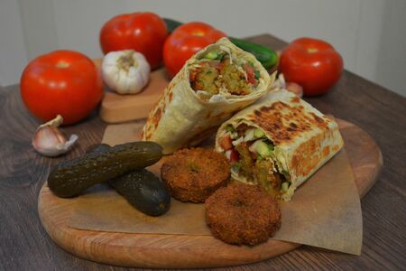 Фалафель в лаваше