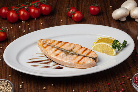 Стейк из семги