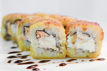 Горячий ролл Сяке Хотто