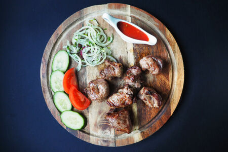 Шашлык из мякоти баранины