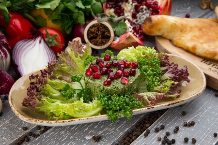 Пхали из шпината